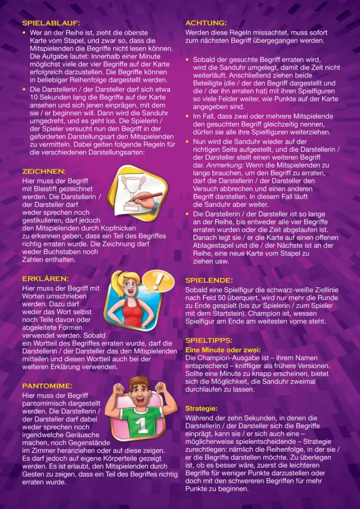 Activity Champion - Das kreative Partyspiel für spannende Spielabende