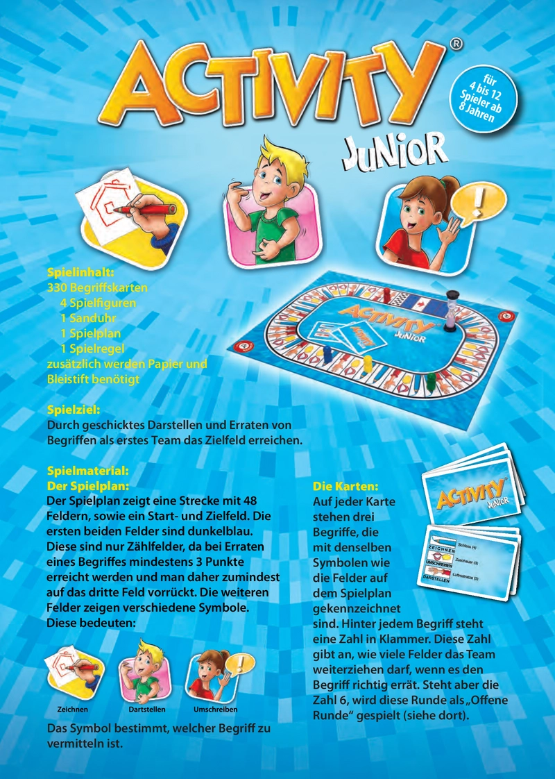 Activity Junior - Das kreative Ratespiel für Kinder