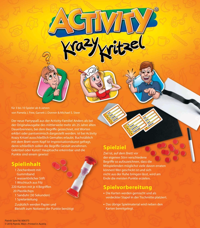 Activity Krazy Kritzel - Kreatives Ratespiel für die ganze Familie