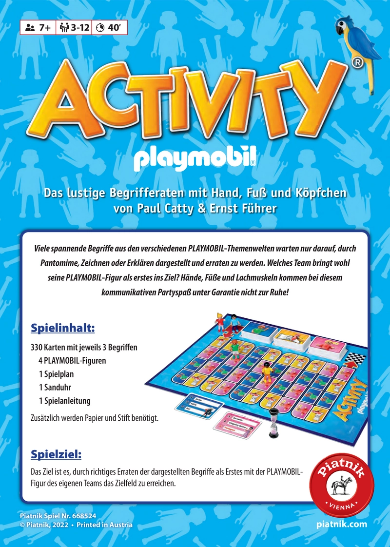 Activity Playmobil - Das lustige Ratespiel für die ganze Familie