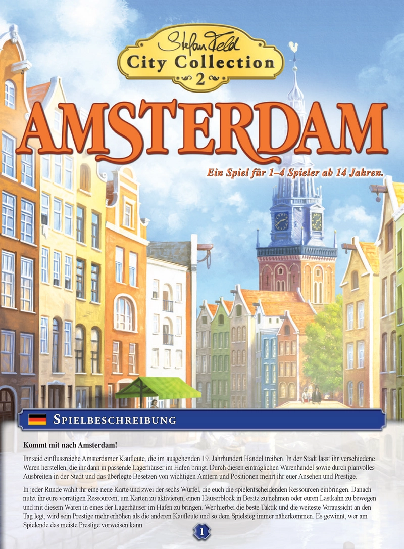 Amsterdam - Ein spannendes Brettspiel über Handel und Prestige