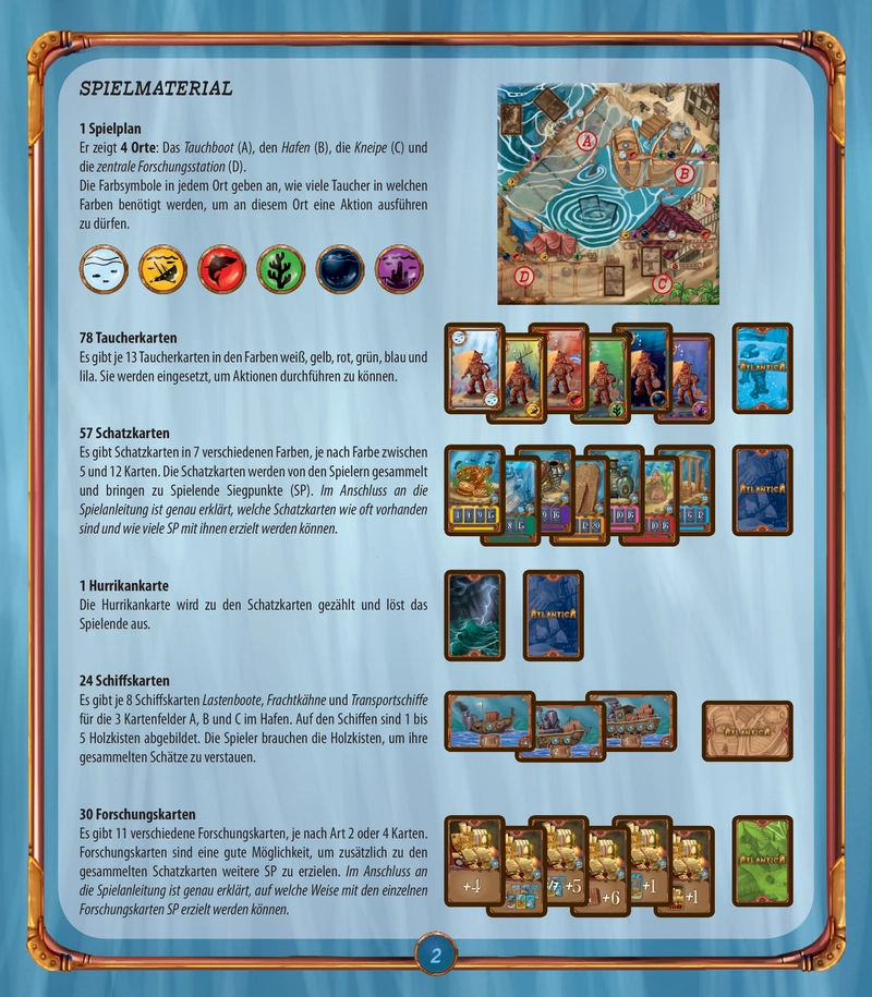 Atlantica - Ein spannendes Brettspiel über die versunkene Stadt Atlantis