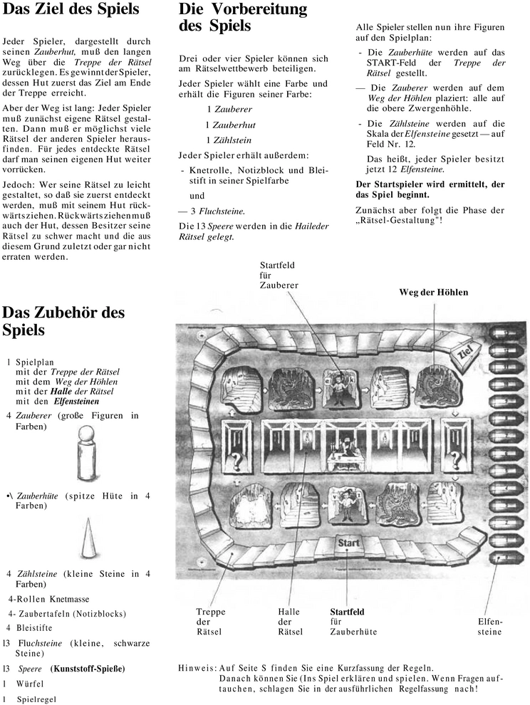 Barbarossa und die Rätselmeister - Spielanleitung und Regeln