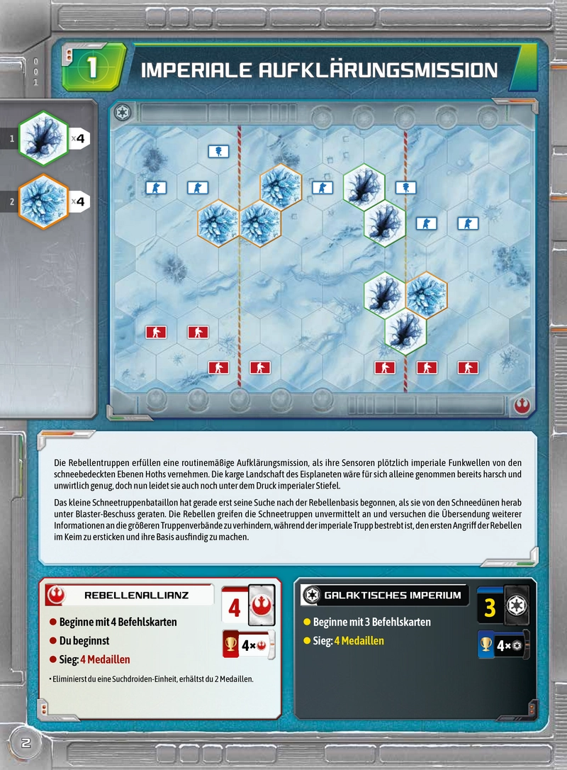 Battle of Hoth: Szenario-Heft für spannende Schlachten