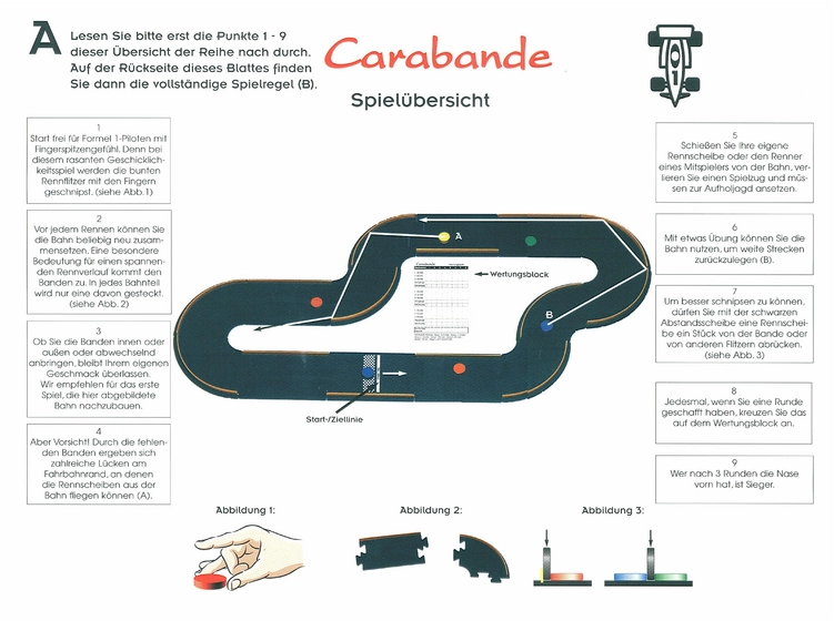 Carabande - Geschicklichkeitsspiel für spannende Rennen