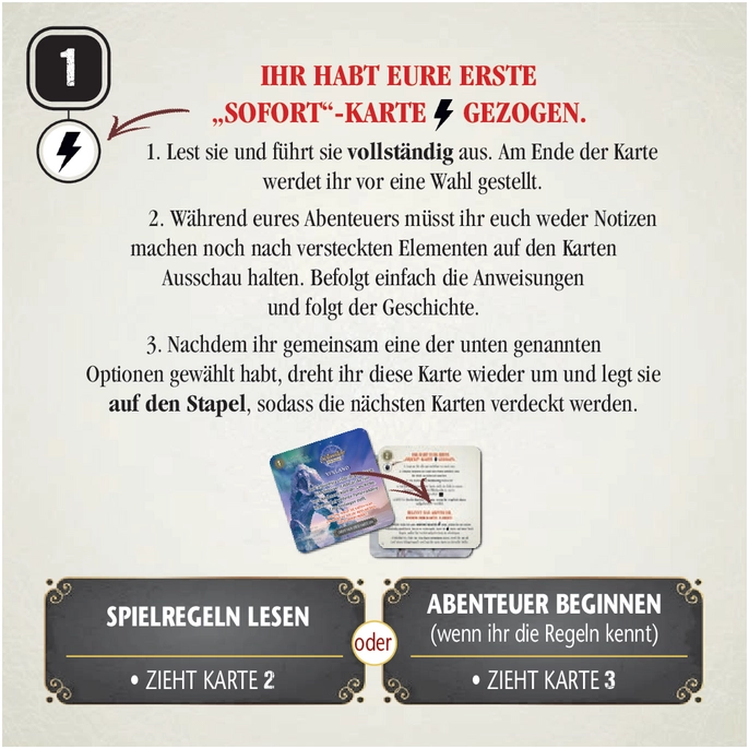 Cartaventura: Vinland - Abenteuerliche Kartenspielanleitung
