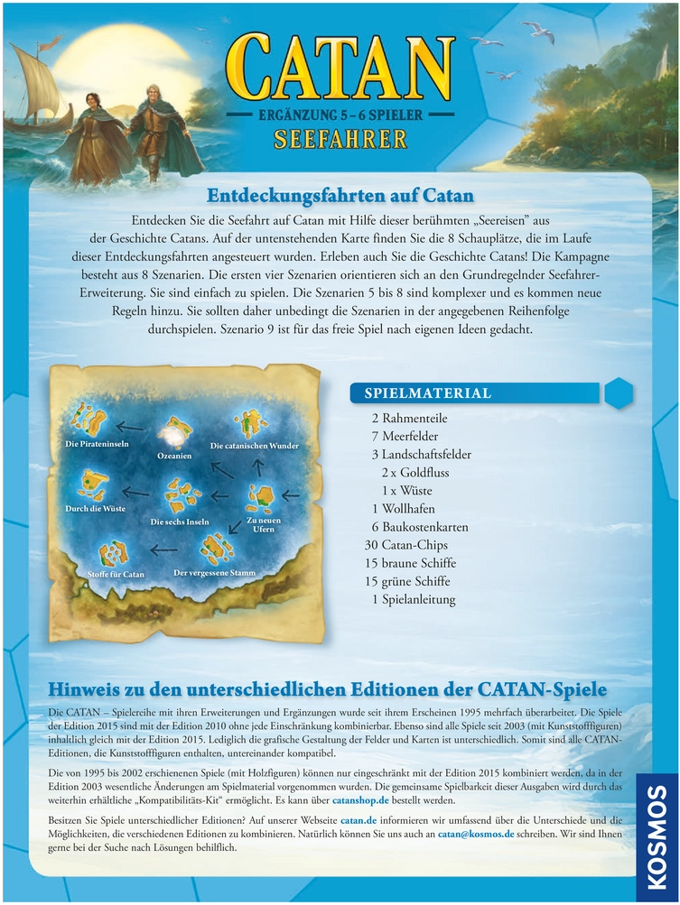 Catan Seefahrer Erweiterung Spielanleitung