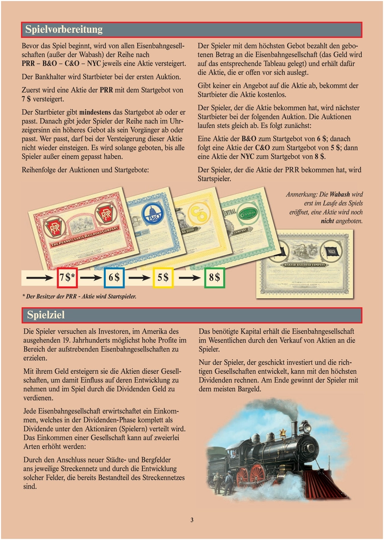 Chicago Express - Strategisches Eisenbahnspiel für Investoren