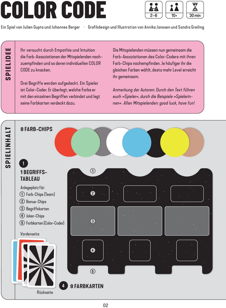Color Code - Kreatives Farbspiel für die ganze Familie