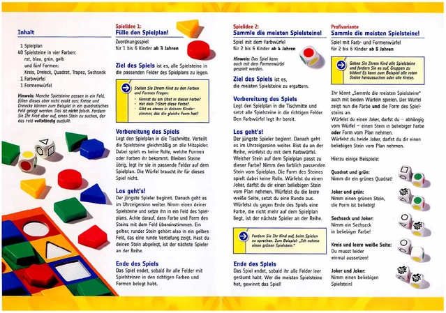 Colorama - Lernspiel für Farben und Formen von Ravensburger