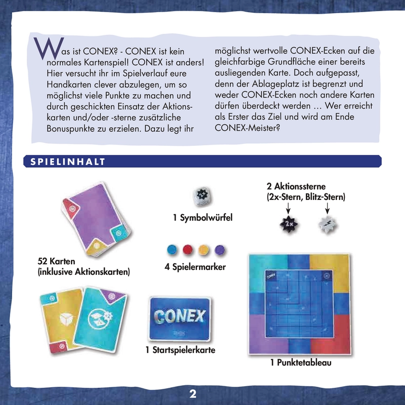 CONEX - Kreatives Kartenspiel für Strategen