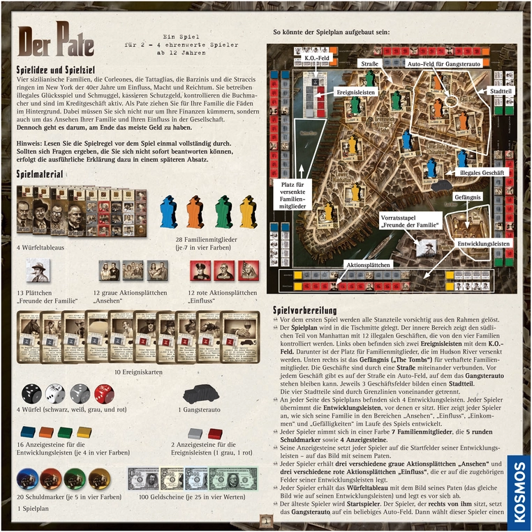 Der Pate - Strategiespiel um Einfluss und Macht