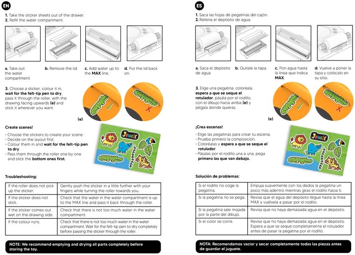 Dessineo Sticker Studio - Kreatives Sticker-Spiel für Kinder