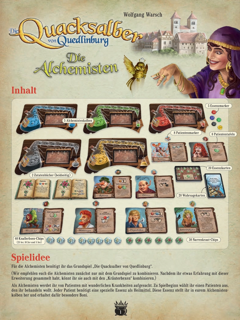 Die Alchemisten von Quedlinburg - Spielanleitung und Regeln