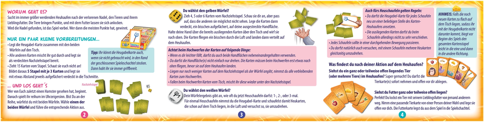 Die Nadel im Heuhaufen - Spielanleitung und Regeln