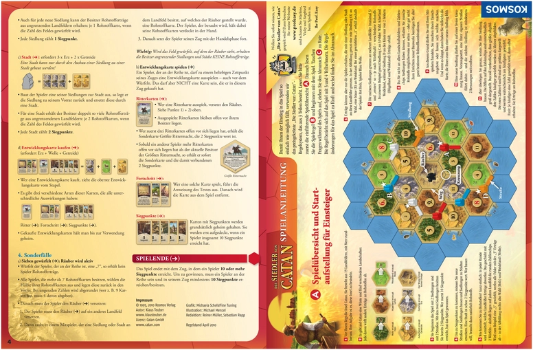 Die Siedler von Catan Spielanleitung