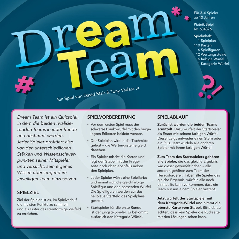 Dream Team - Das Quizspiel für Teams