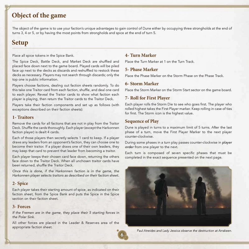 Dune - Ein Spiel der Eroberung und Diplomatie