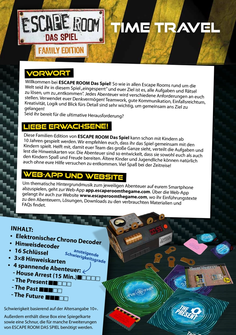 Escape Room Das Spiel - Time Travel