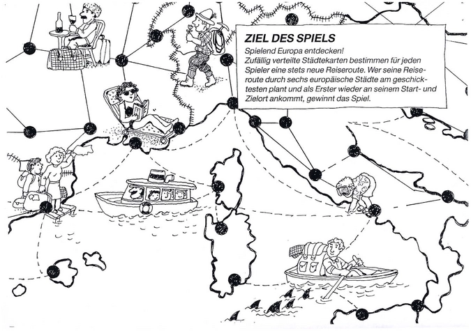 Europareise - Würfel- und Brettspiel für Entdecker