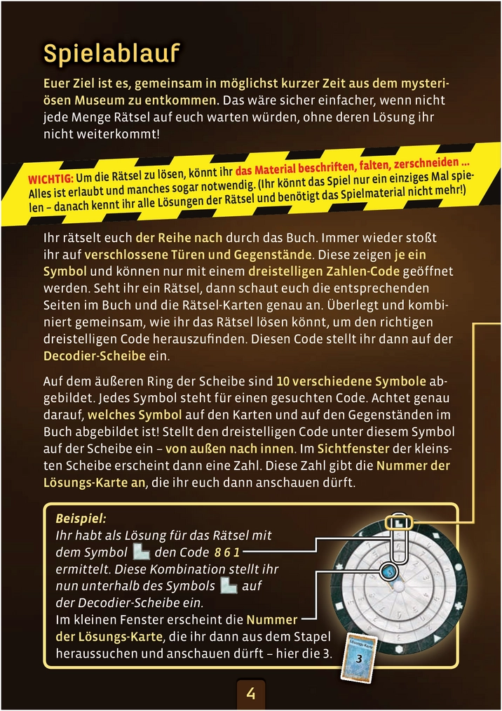 EXIT - Das mysteriöse Museum: Spannendes Escape-Rätsel für 1-4 Spieler