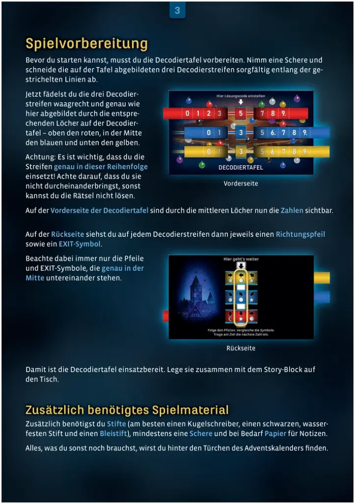 EXIT - Das Spiel: Adventskalender - Die Jagd nach dem goldenen Buch