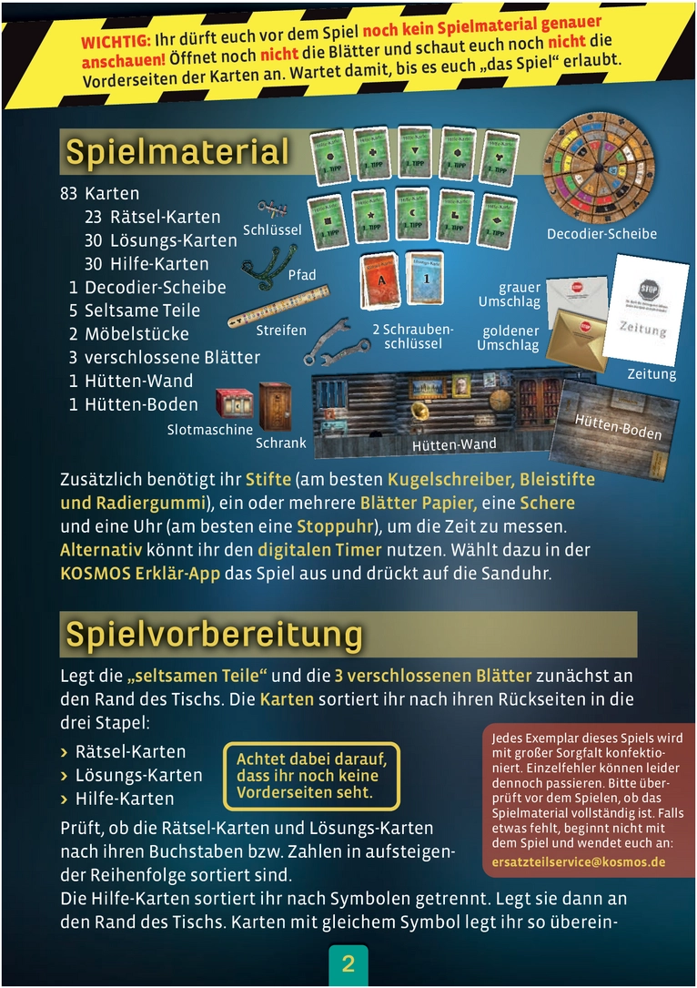 EXIT - Das Spiel: Die Rückkehr in die verlassene Hütte