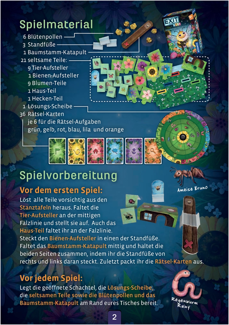 EXIT - das Spiel Kids: Krabbeliger Rätselspaß