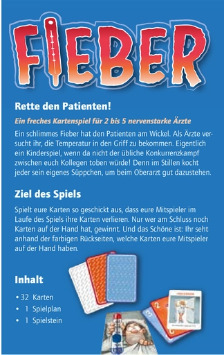 Fieber - Kartenspiel für Ärzte mit spannenden Regeln
