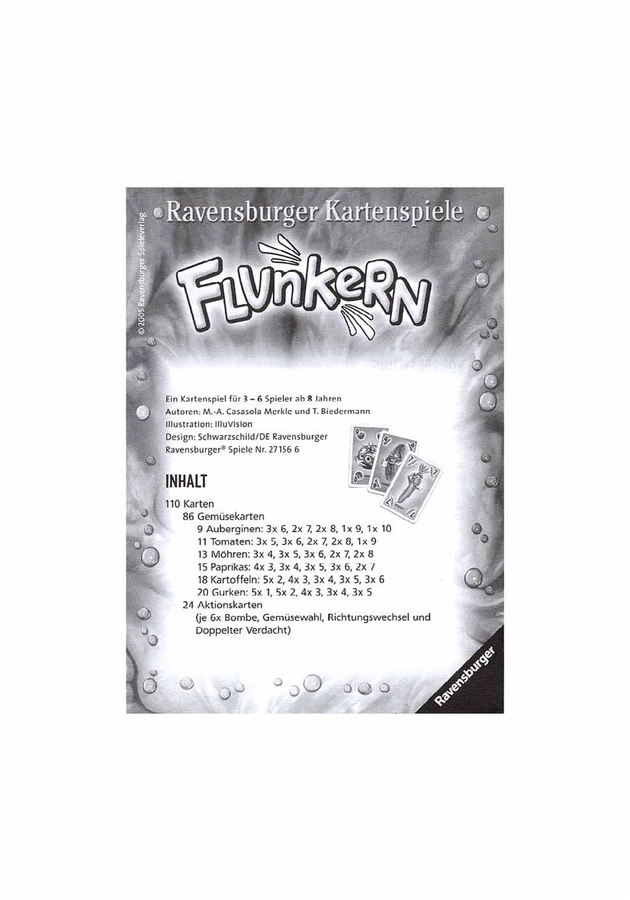 Flunkern - Spannendes Kartenspiel für die ganze Familie
