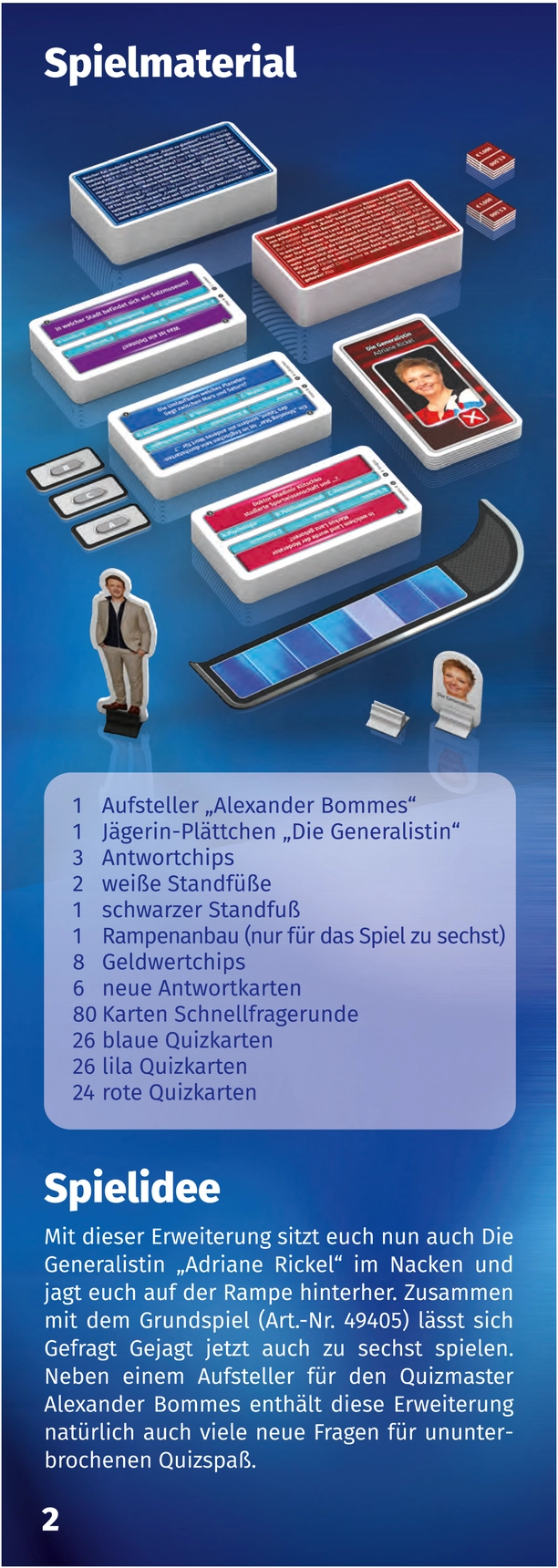 Gefragt Gejagt Erweiterung Spielanleitung