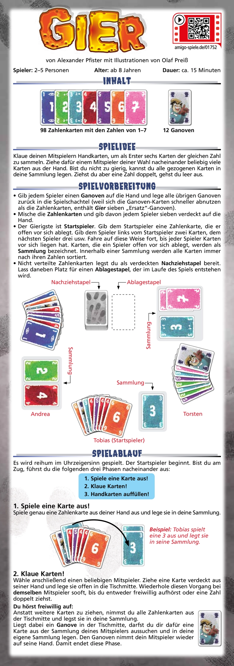 Gier - Kartenspiel für die ganze Familie