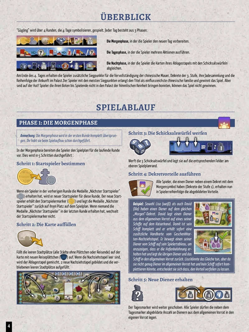 Gügong - Brettspiel Anleitung und Regeln