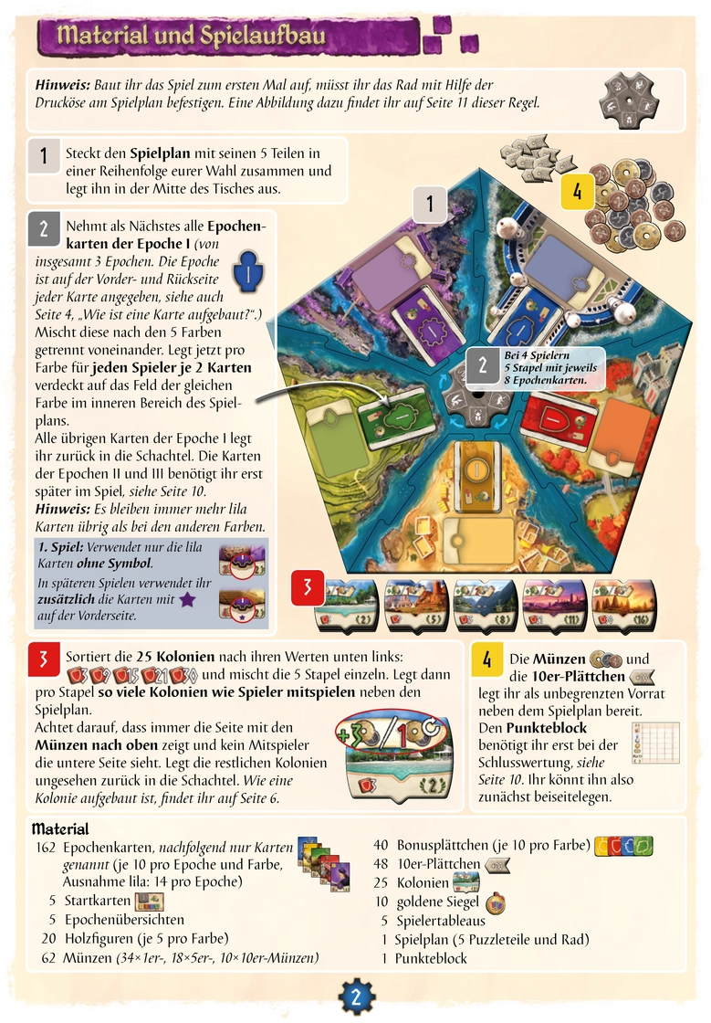 Hadara - Strategisches Brettspiel über Kulturen und Hochkulturen