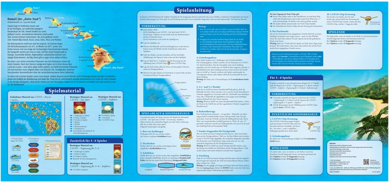 Hawaii - Brettspiel Spielanleitung und Regeln