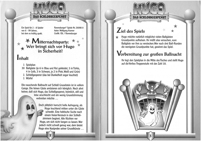 Hugo - Das Schlossgespenst: Ein spannendes Brettspiel für die ganze Familie
