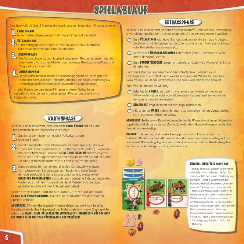 Imperial Settlers - Strategisches Kartenspiel für mehrere Spieler