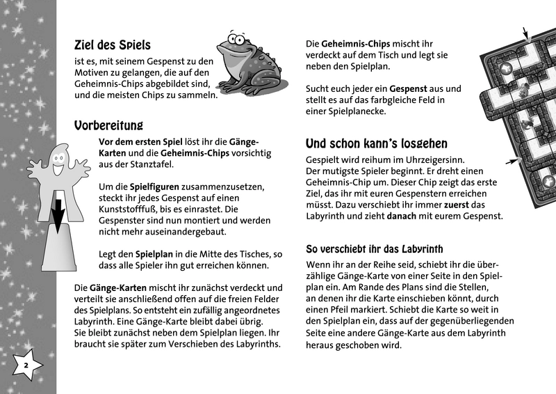 Junior Labyrinth - Spannendes Kinderspiel für kleine Gespenster