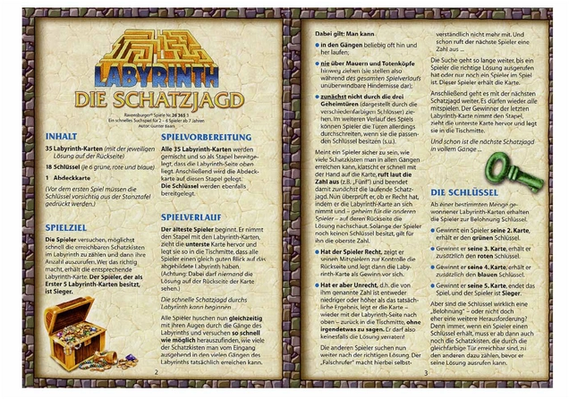 Labyrinth: Die Schatzjagd - Strategisches Brettspiel für Kinder
