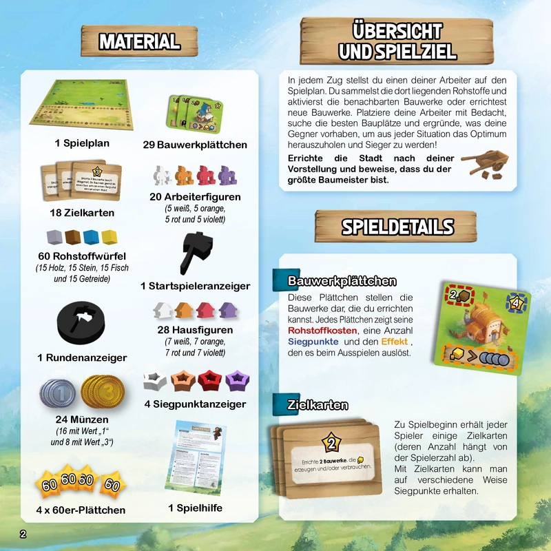Little Town Spielanleitung und Regeln