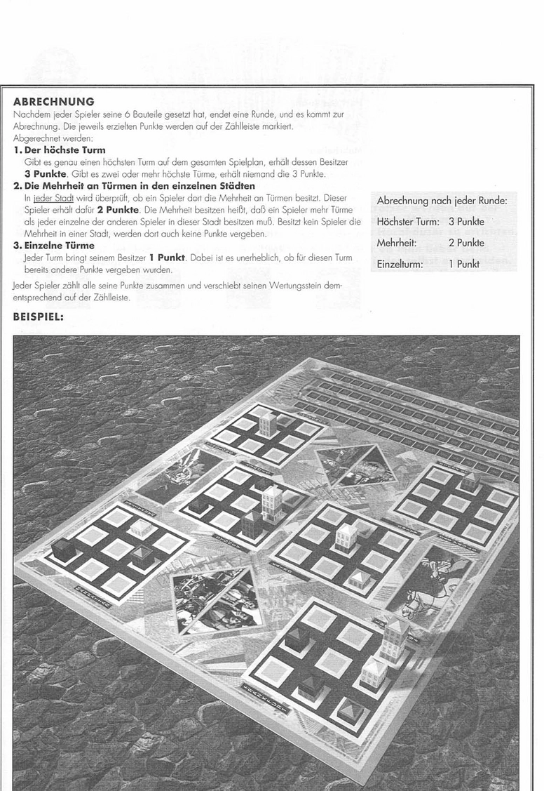 Manhattan - Das strategische Bau- und Punkte-Spiel