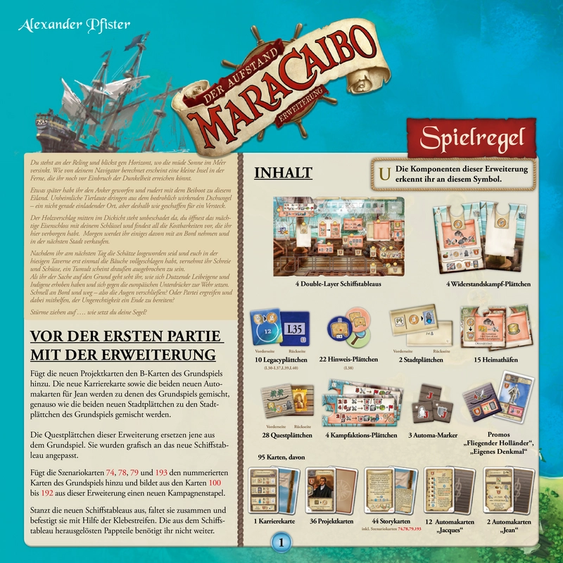 Maracaibo: Der Aufstand - Spielanleitung und Regeln