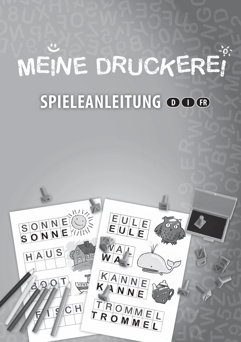 Meine Druckerei - Kreatives Lernspiel für Kinder