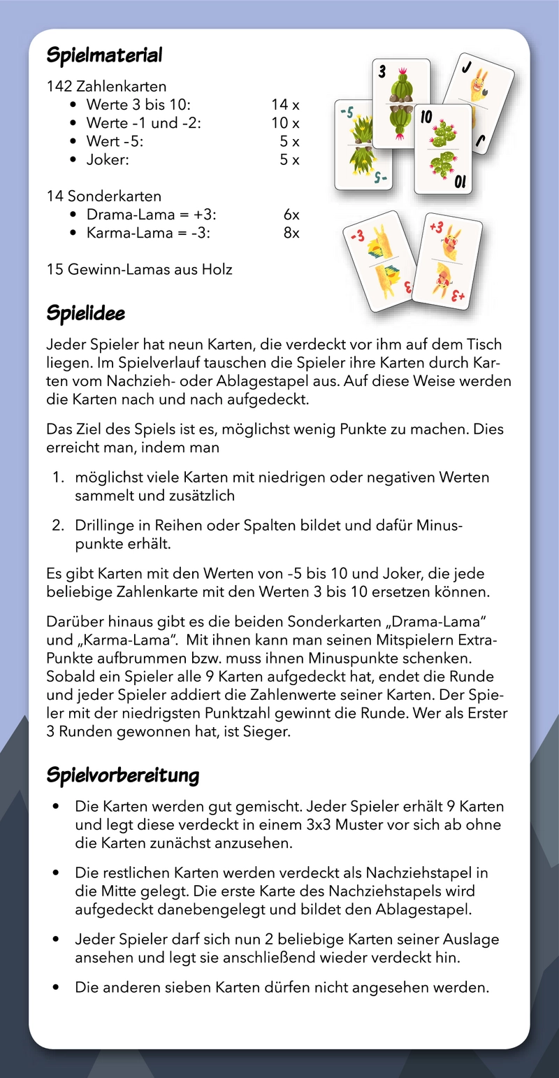 No Prob-Lama - Ein unterhaltsames Kartenspiel für die ganze Familie