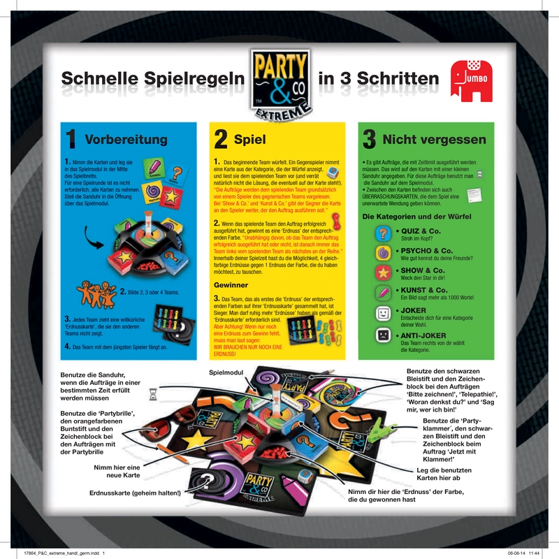 Party & Co.™ EXTREME - Spielanleitung und Regeln