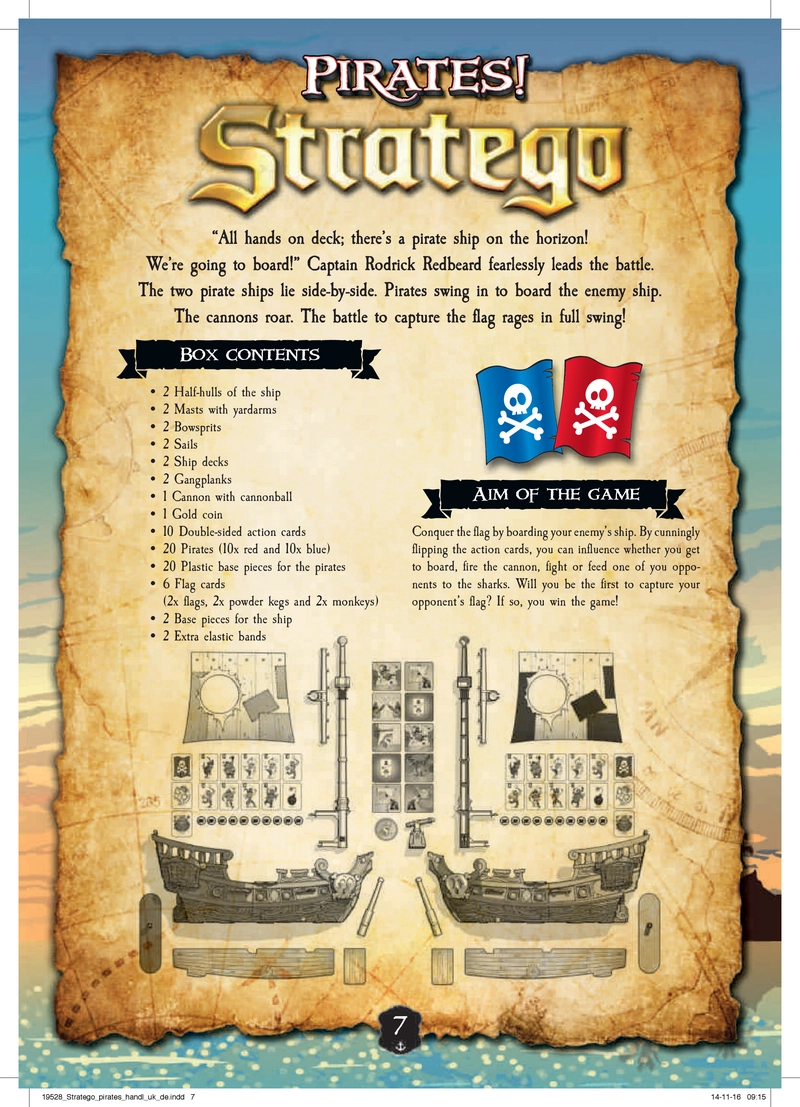 Pirates! Stratego - Anleitung und Spielregeln