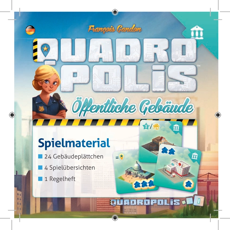 Quadropolis - Das Städtebauspiel für Strategen