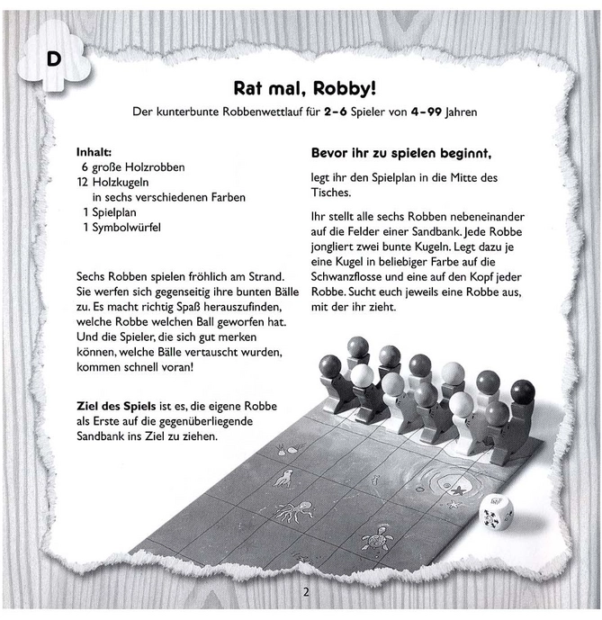 Rat mal, Robby! - Das spannende Robbenwettlaufspiel