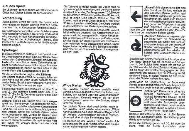 Schnuff - Kartenspiel für schnelle Reaktionen und Spaß