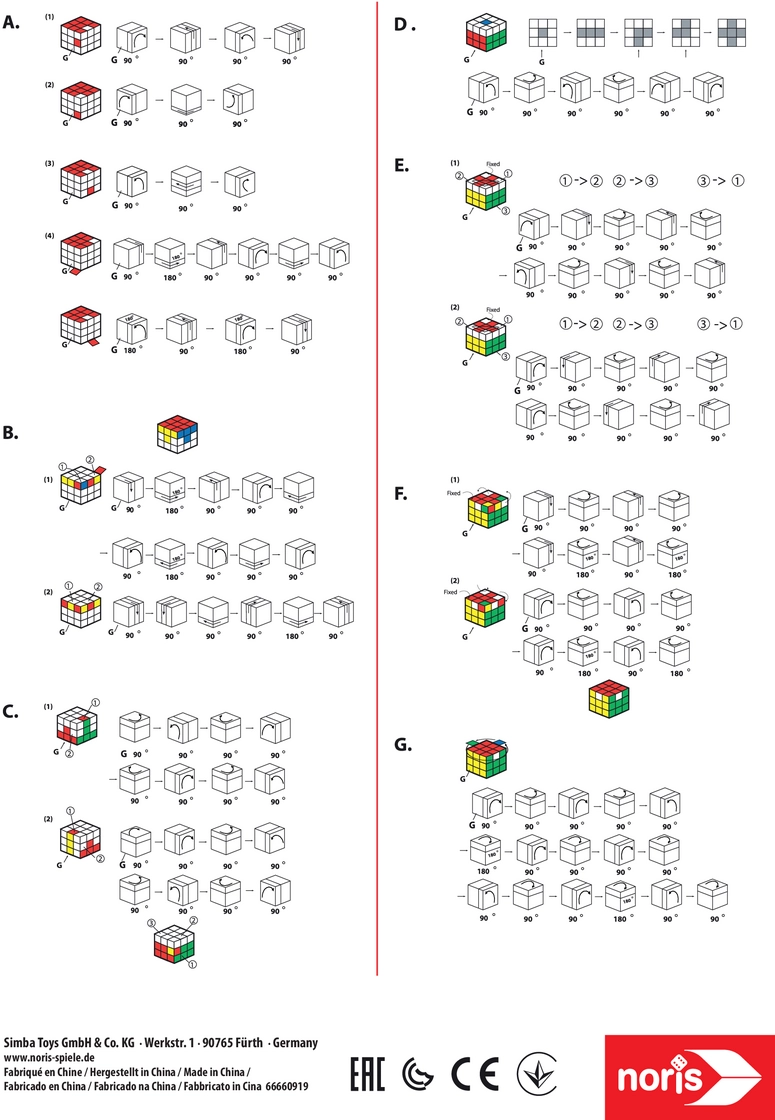 Tricky Cube Spielanleitung für Geschicklichkeitsspiele